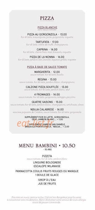 La Nonna — carte page 4