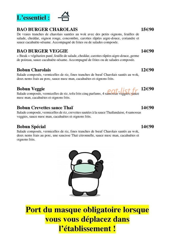 Bao — carte page 7