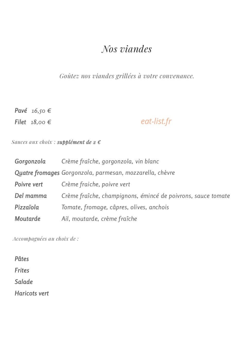 Casa Nonna — carte page 8