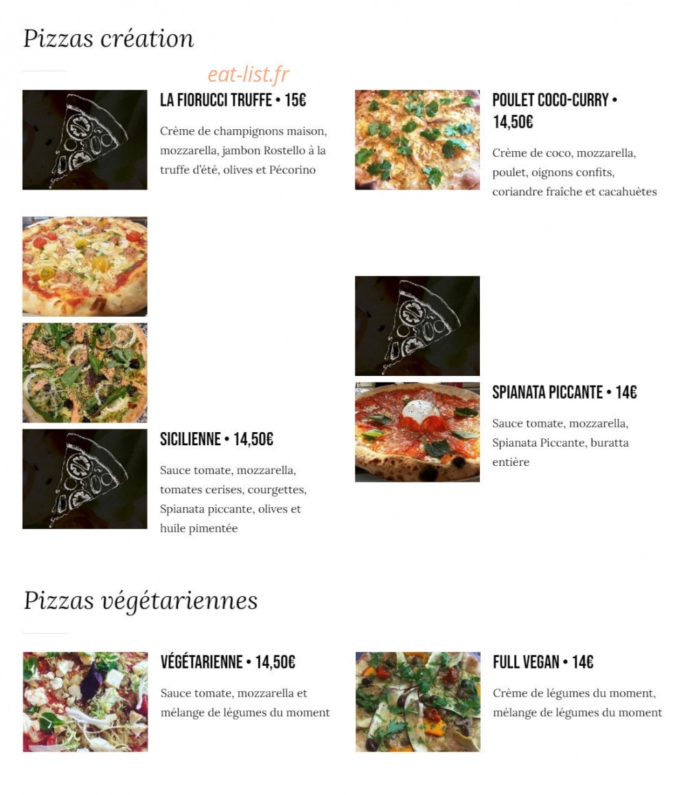Fais-moi une pizza — carte page 3