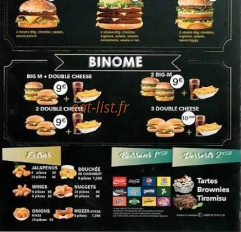 Good Baking — carte page 4