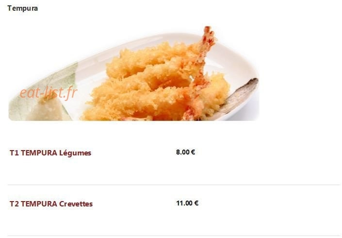 Ichiban sushi — carte page 4