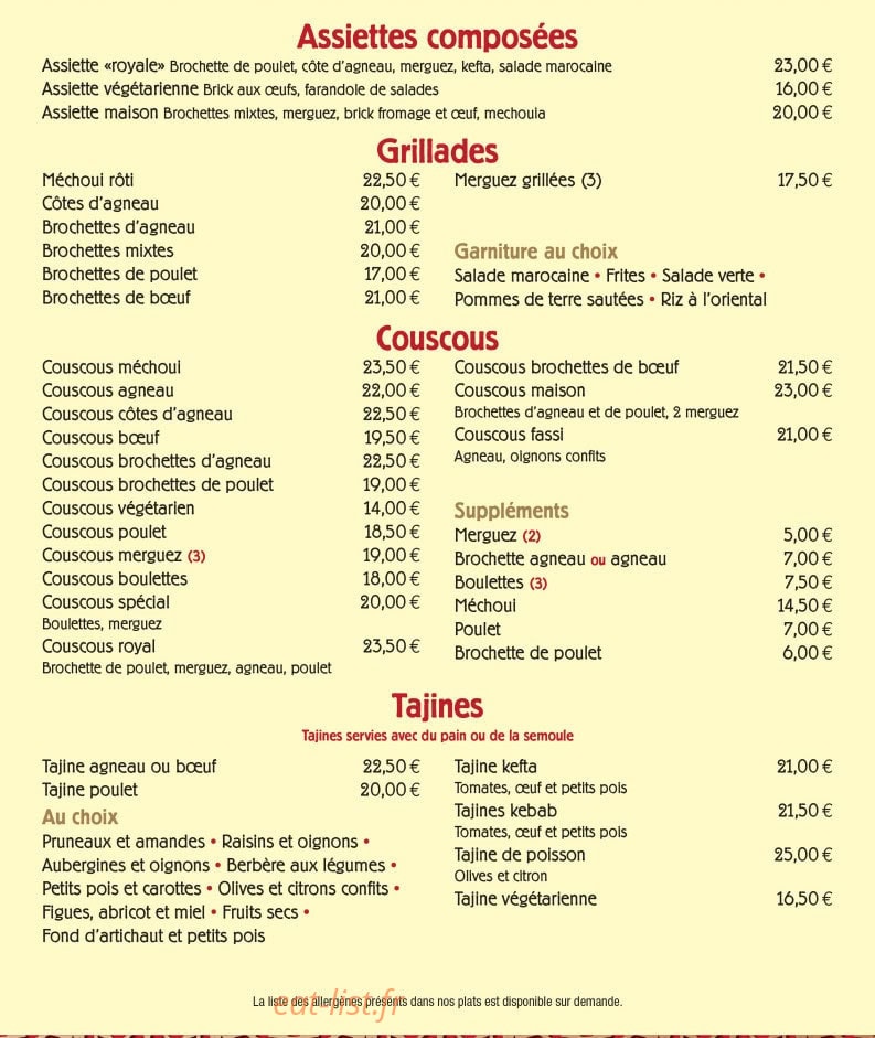 La Médina — carte page 3