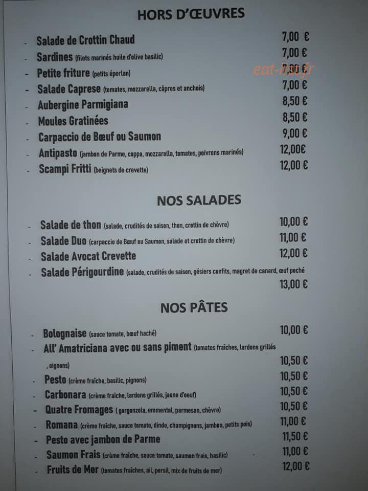 La Toscane — carte page 1