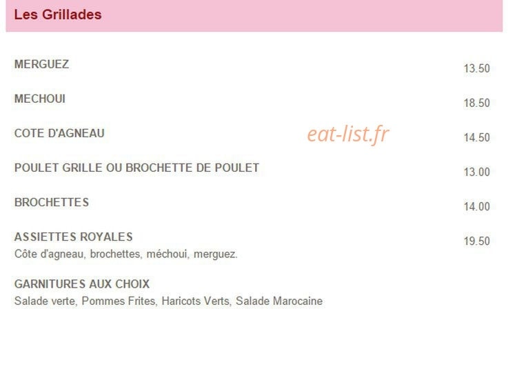 Le Riad — carte page 9