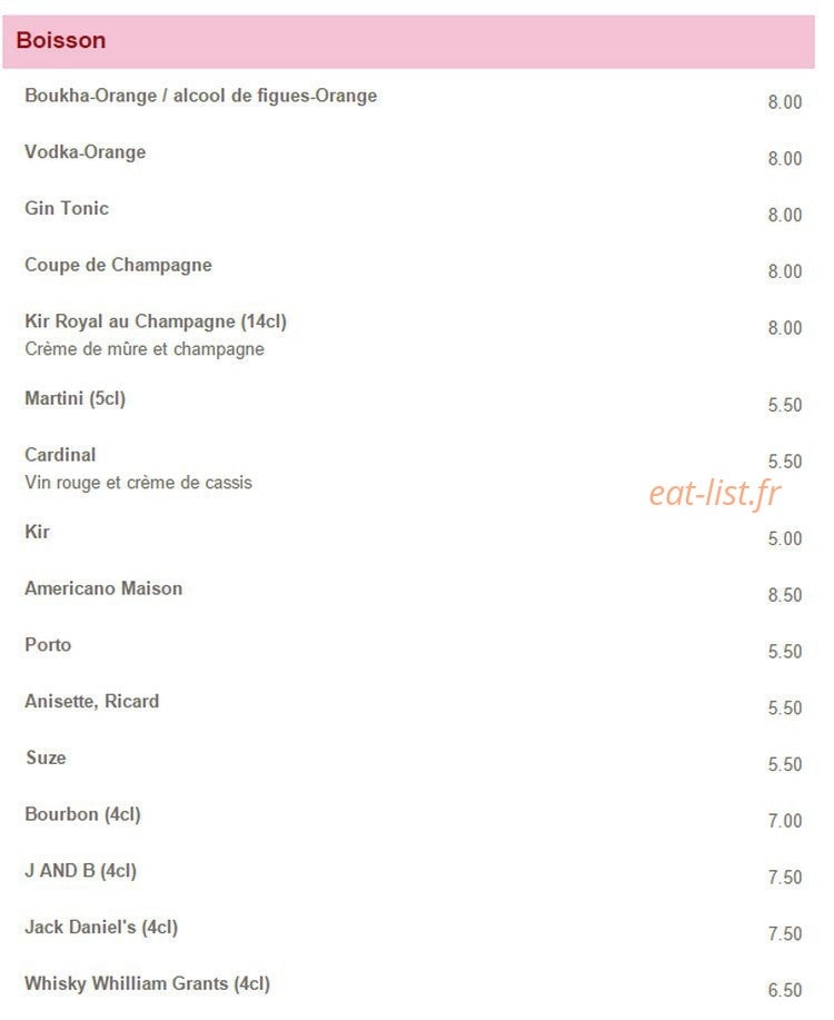 Le Riad — carte page 7