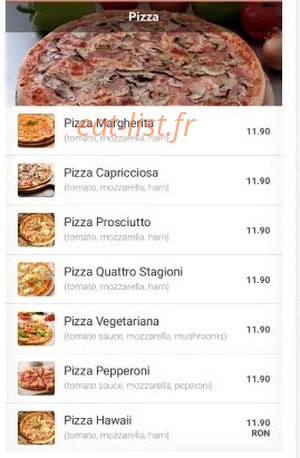 Occo Chicken — carte page 1