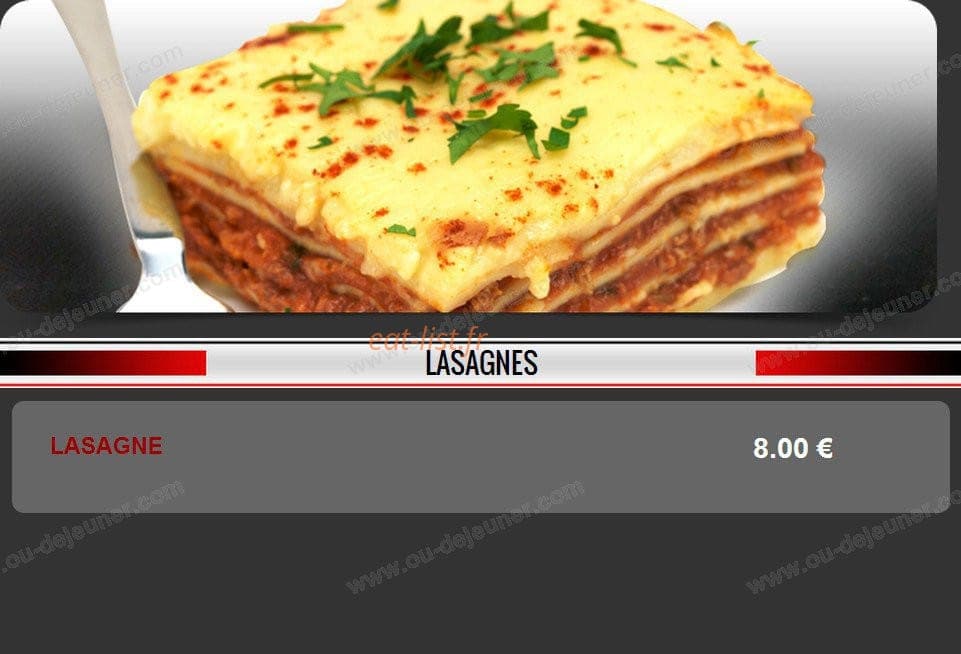 Pizza Dinapoli — carte page 11