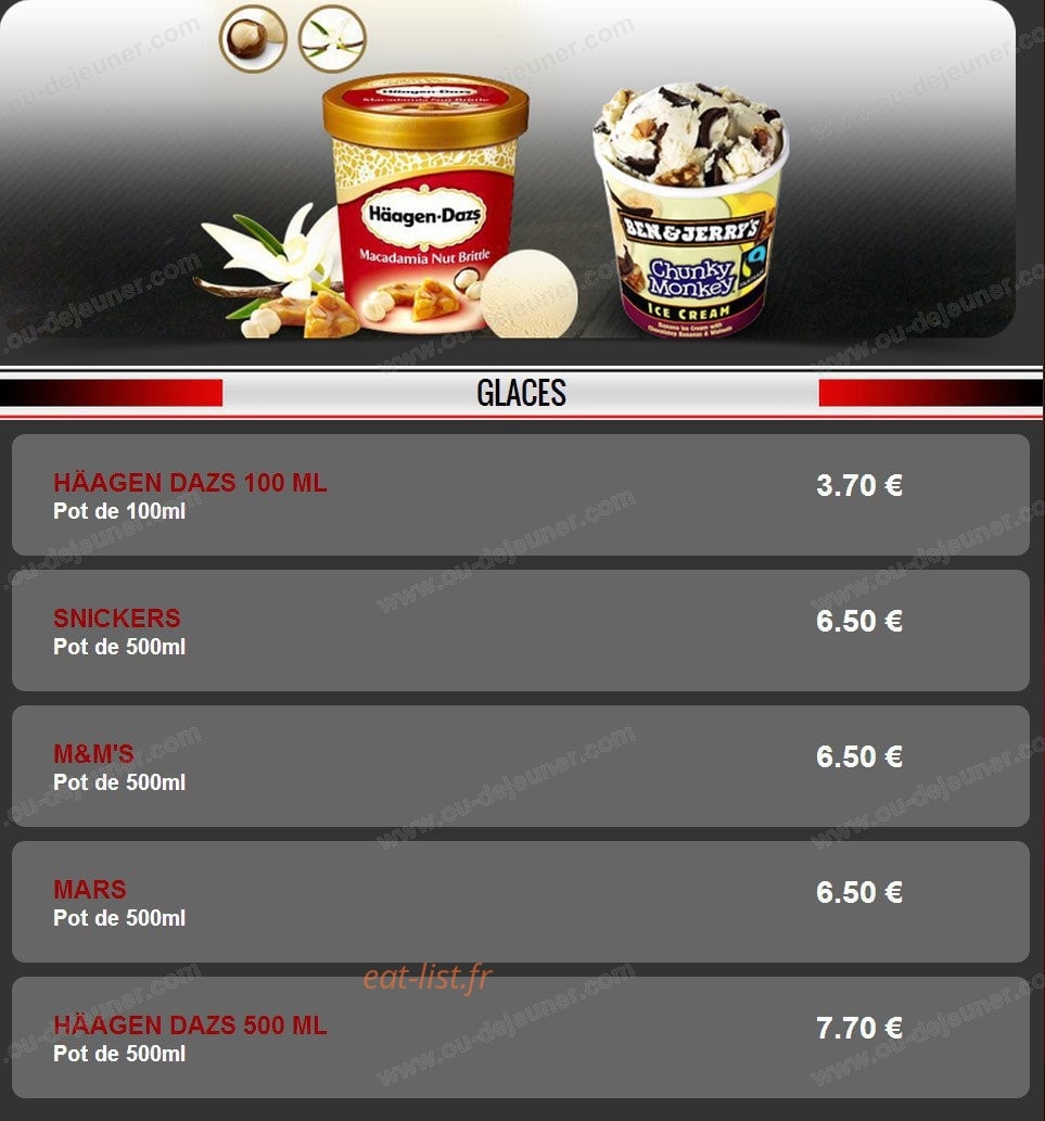 Pizza Dinapoli — carte page 17