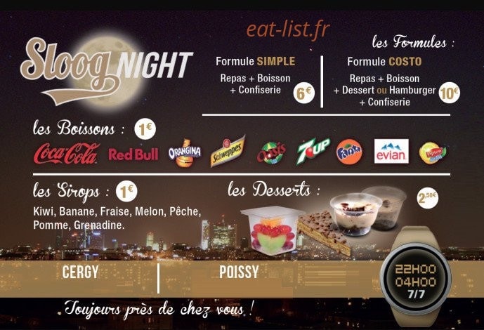 Sloognight — carte page 2