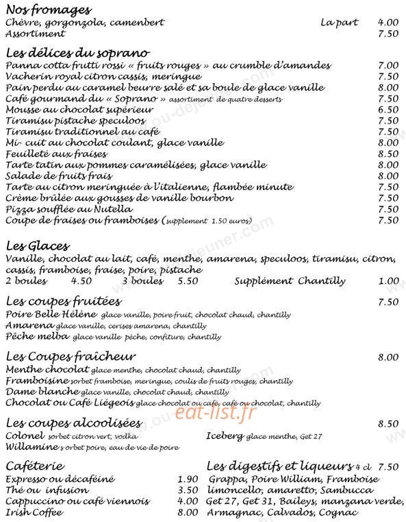 Soprano — carte page 3