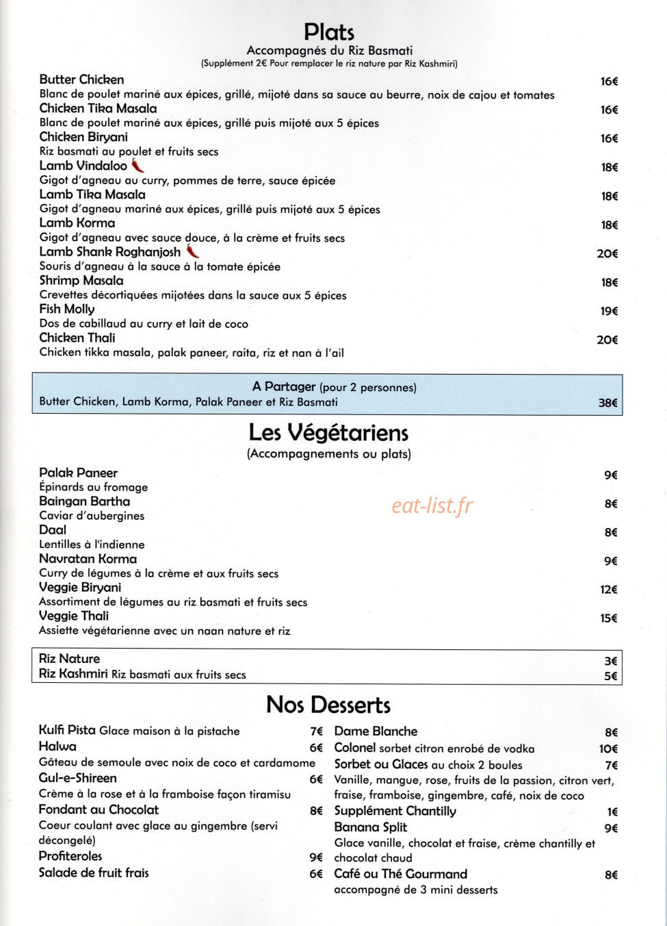 Spice Route — carte page 3