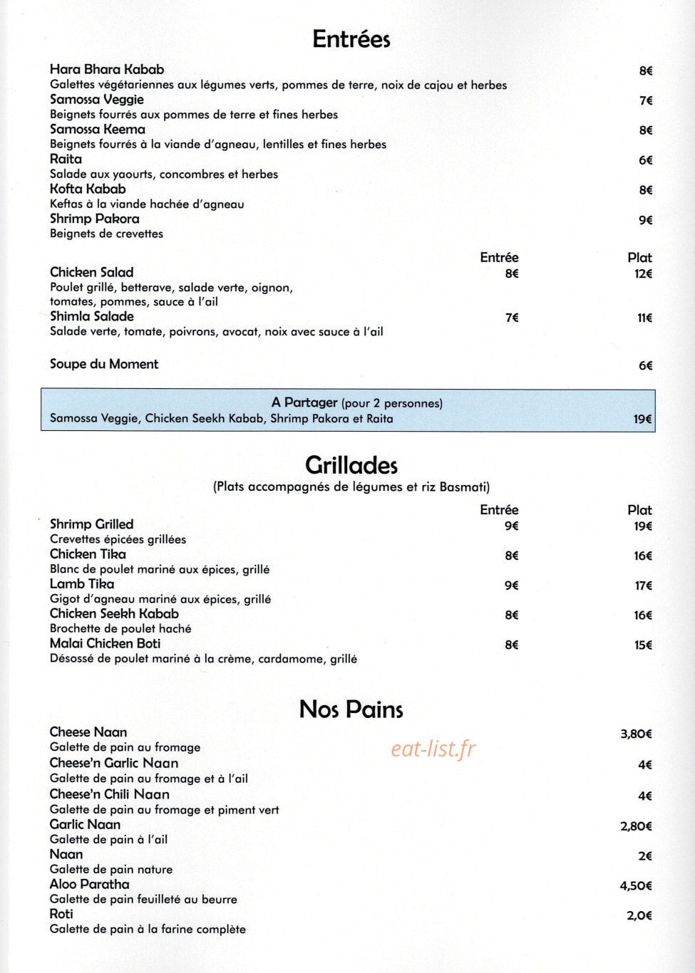 Spice Route — carte page 2