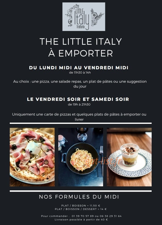 The Little Italy — carte page 1