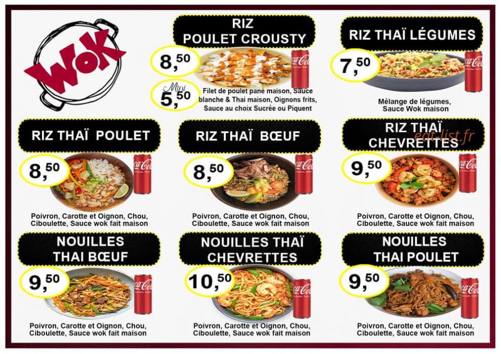BBQ Chicken — carte page 2