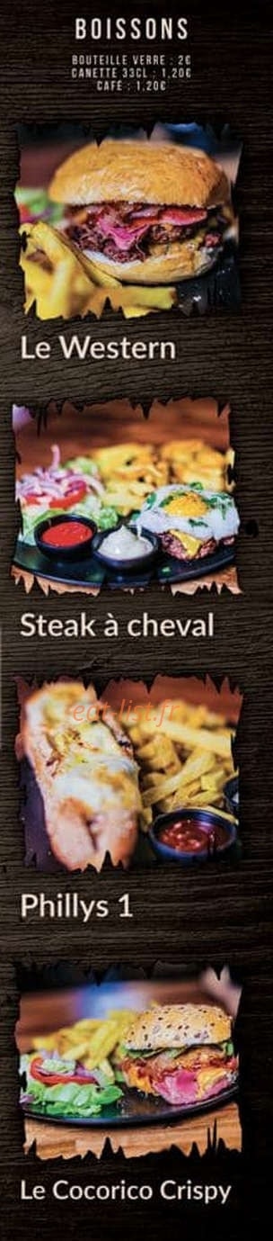 Home Burger — carte page 2