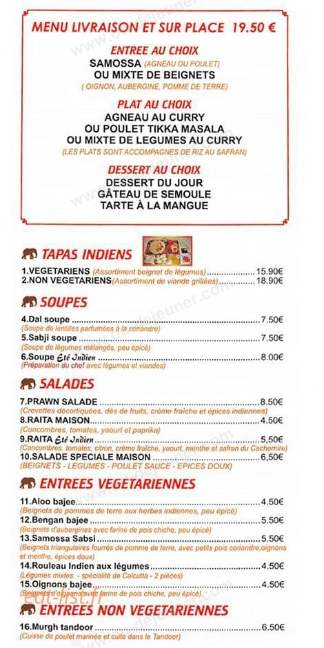 L'été Indien — carte page 2