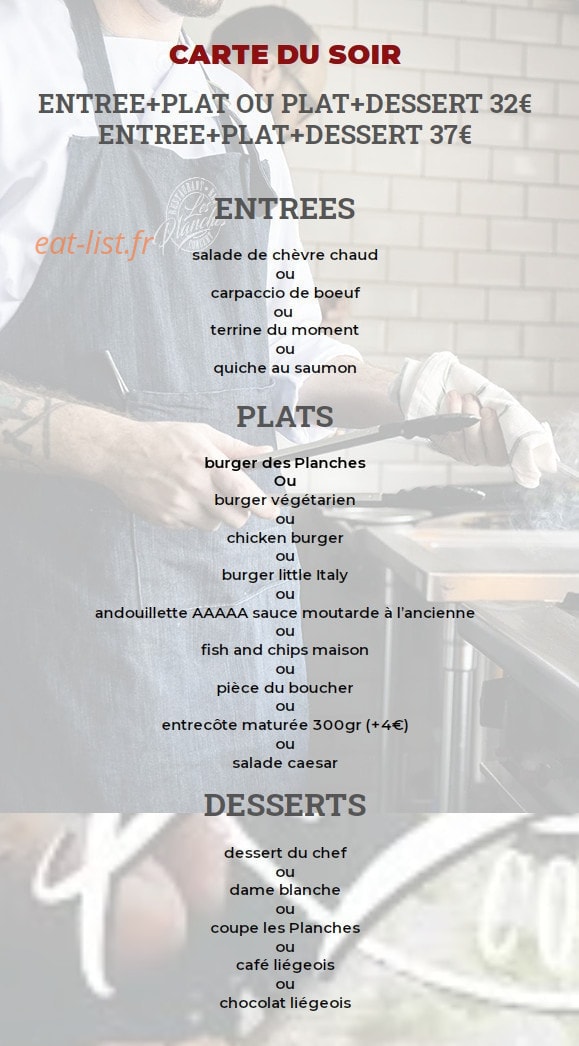 Les planches — carte page 7