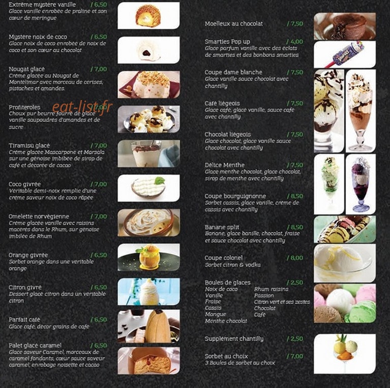 Thaï Délices — carte page 7