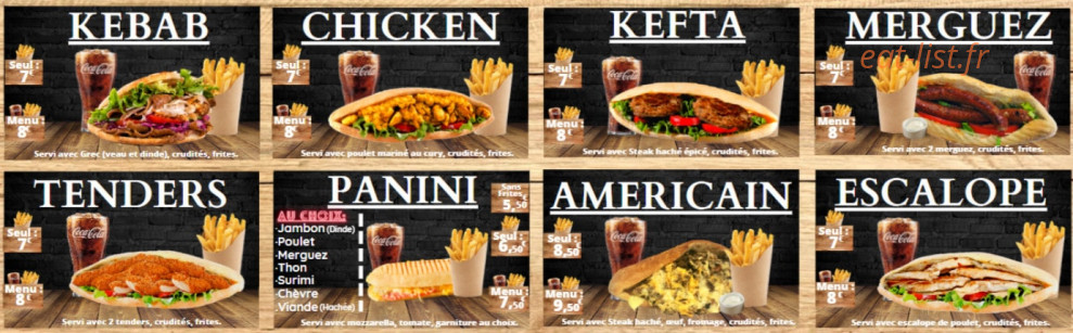 Pizza Rapido — carte page 10
