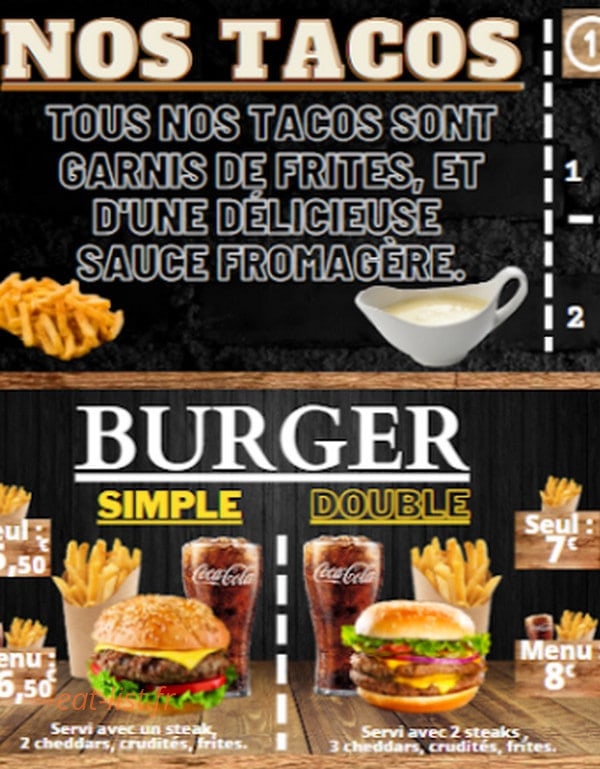 Pizza Rapido — carte page 8