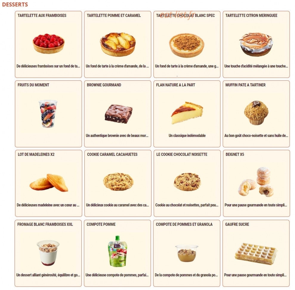 Pomme de Pain — carte page 6