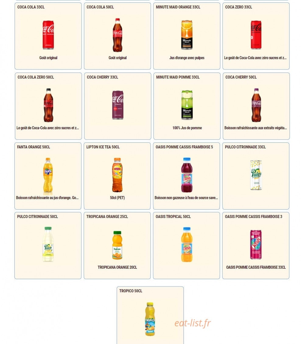 Pomme de Pain — carte page 9