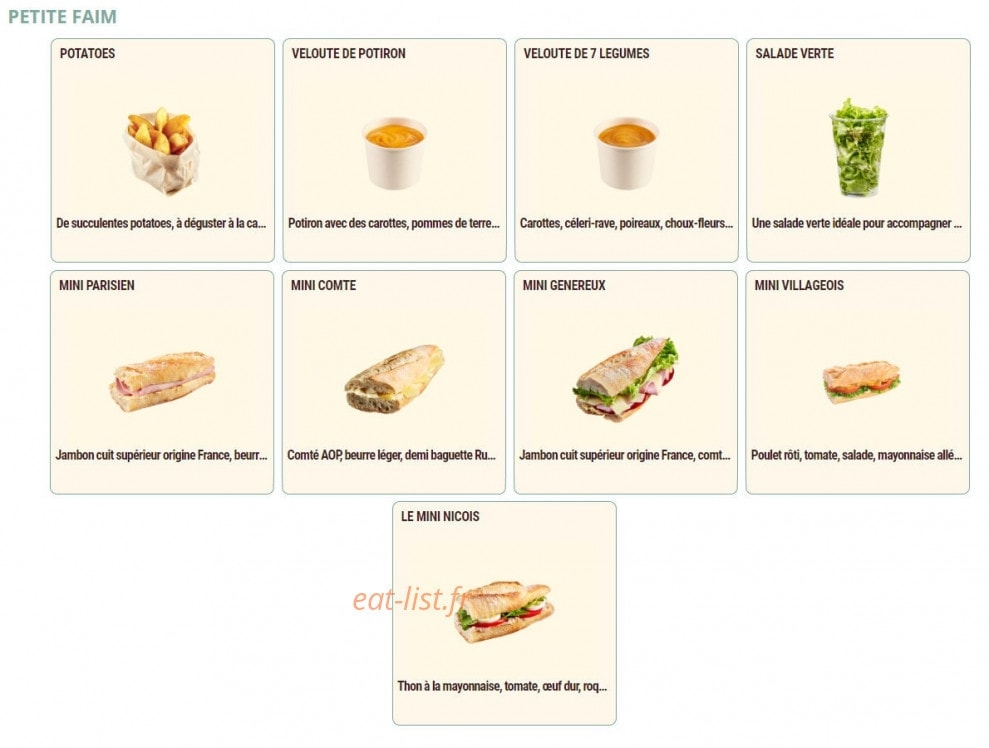 Pomme de Pain — carte page 7