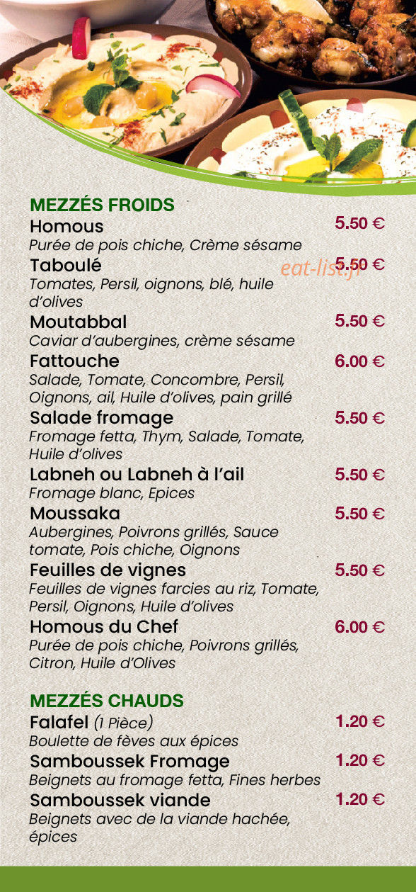Oh Mesnil — carte page 2