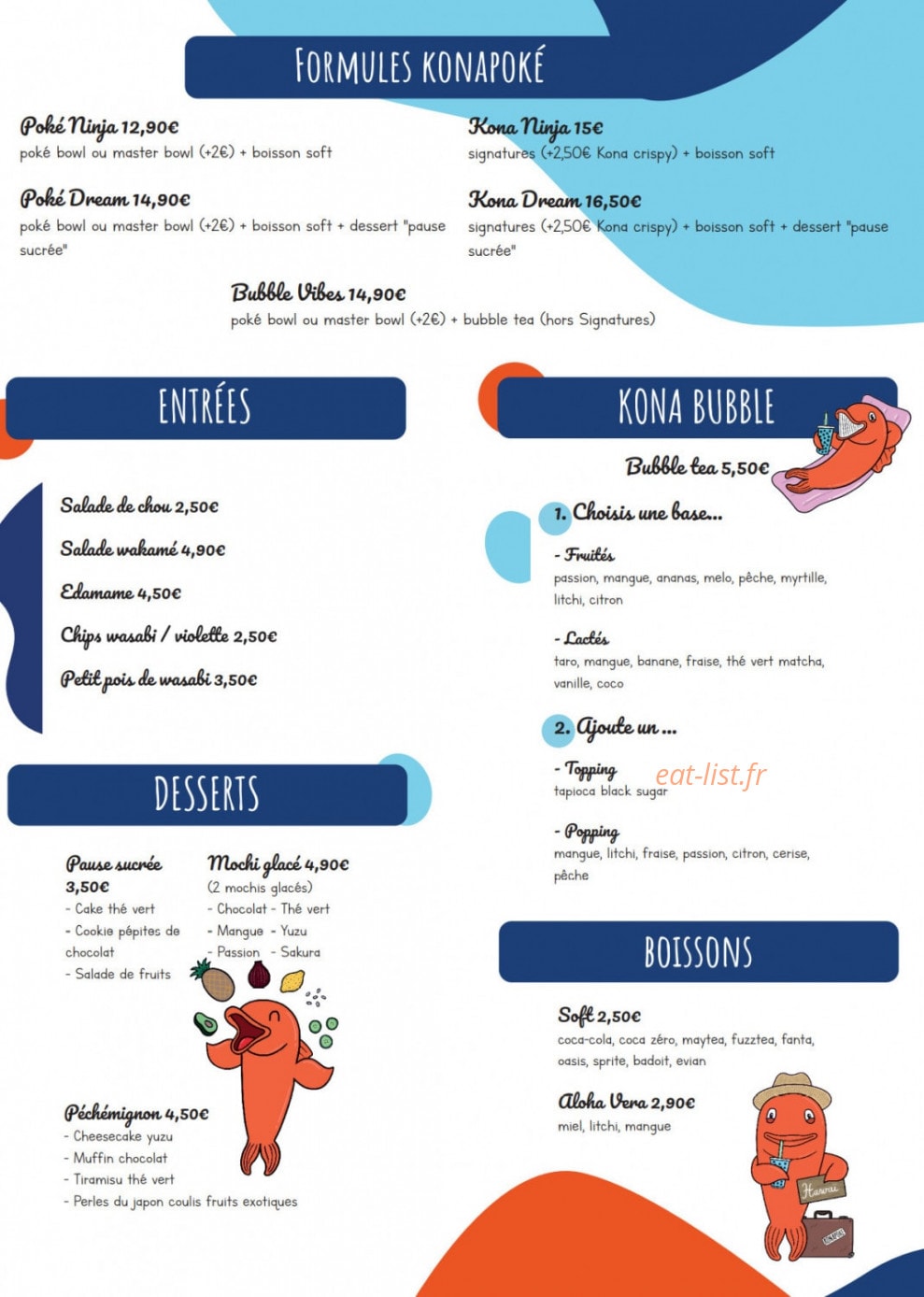 Konapoke — carte page 1