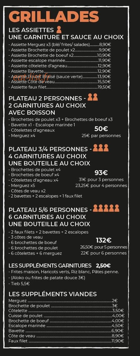 La Spéciale — carte page 4