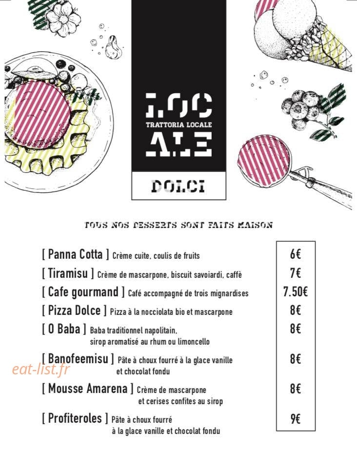 Trattoria Locale — carte page 5