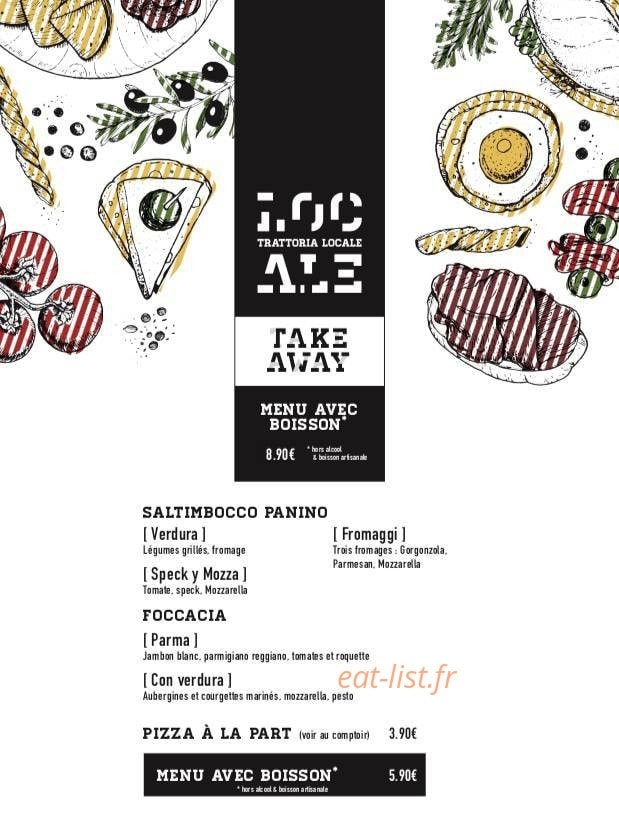 Trattoria Locale — carte page 2