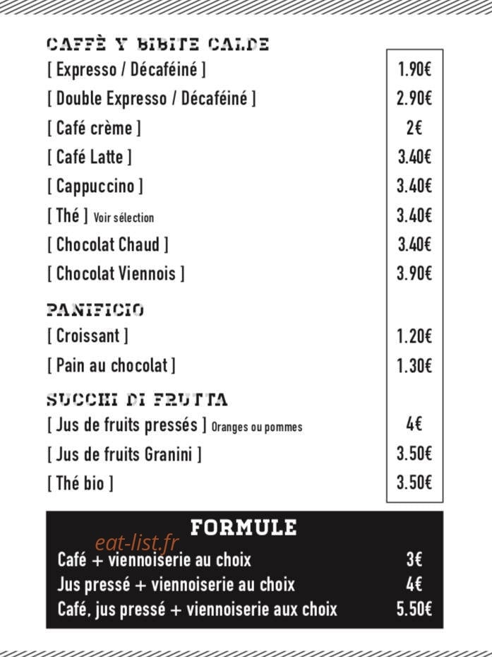Trattoria Locale — carte page 6