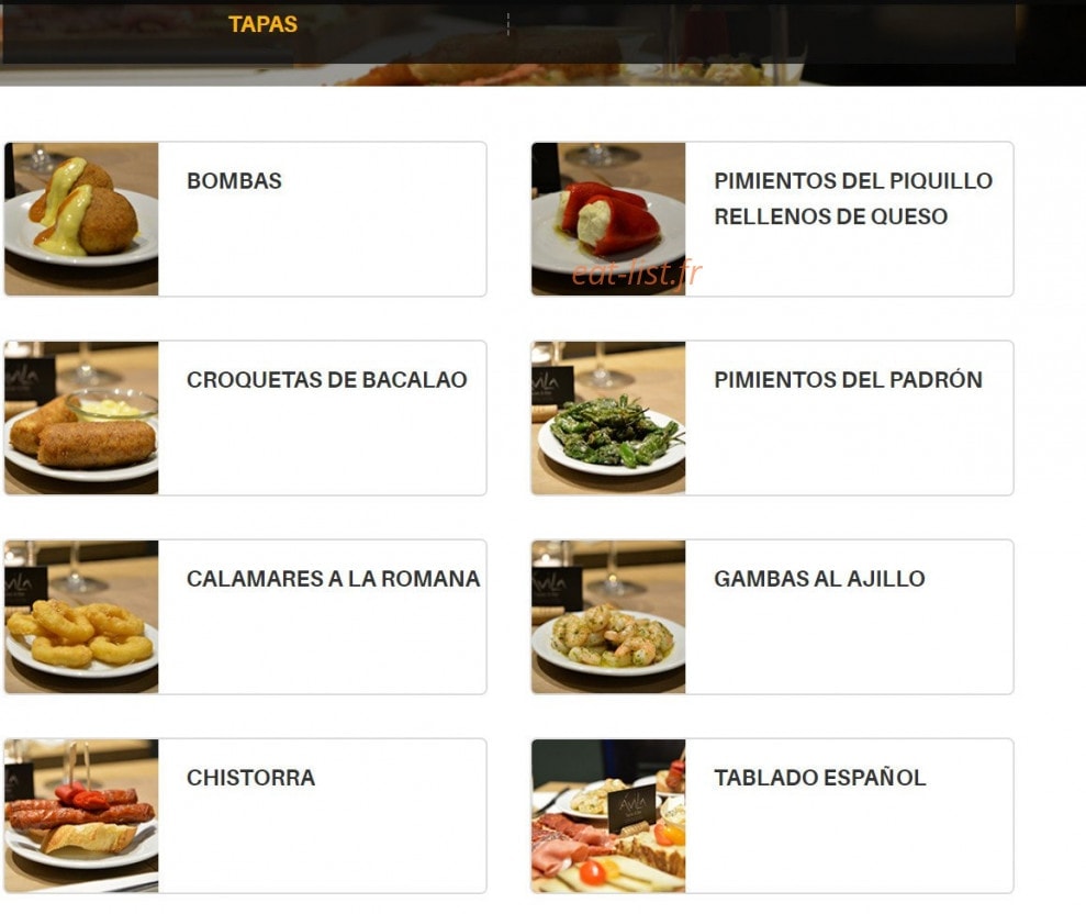 Ávila — carte page 1