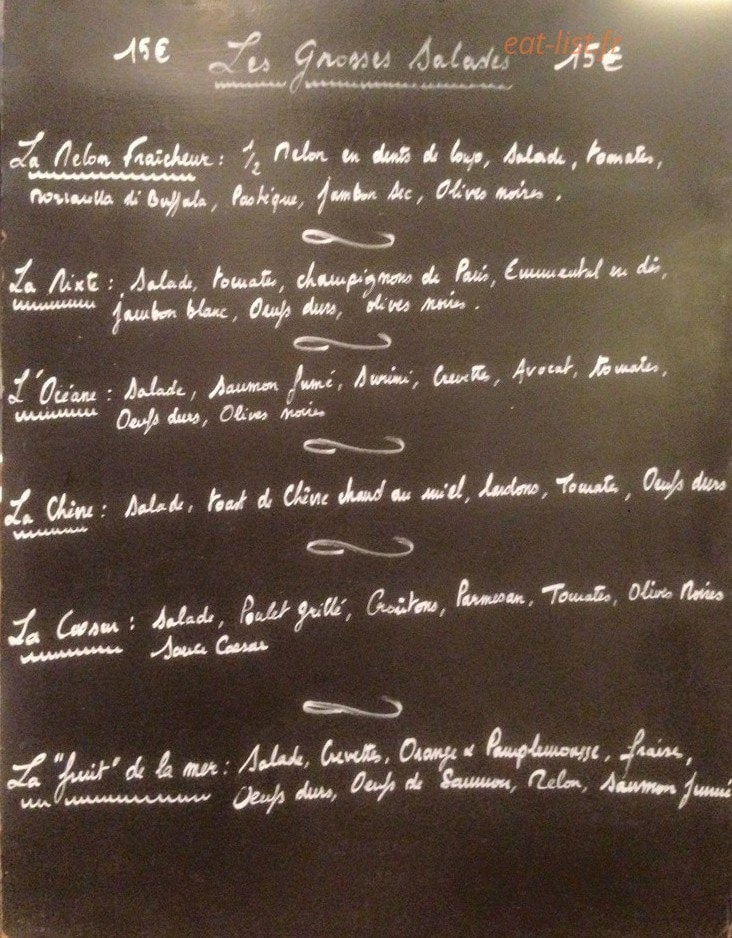 Le Bistrot Des Metz — carte page 3