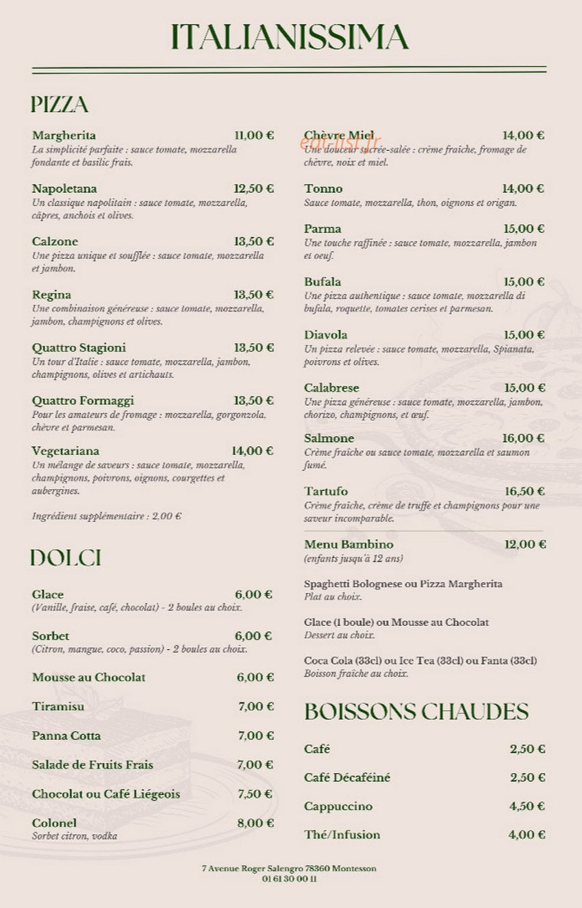 Italianissima — carte page 2