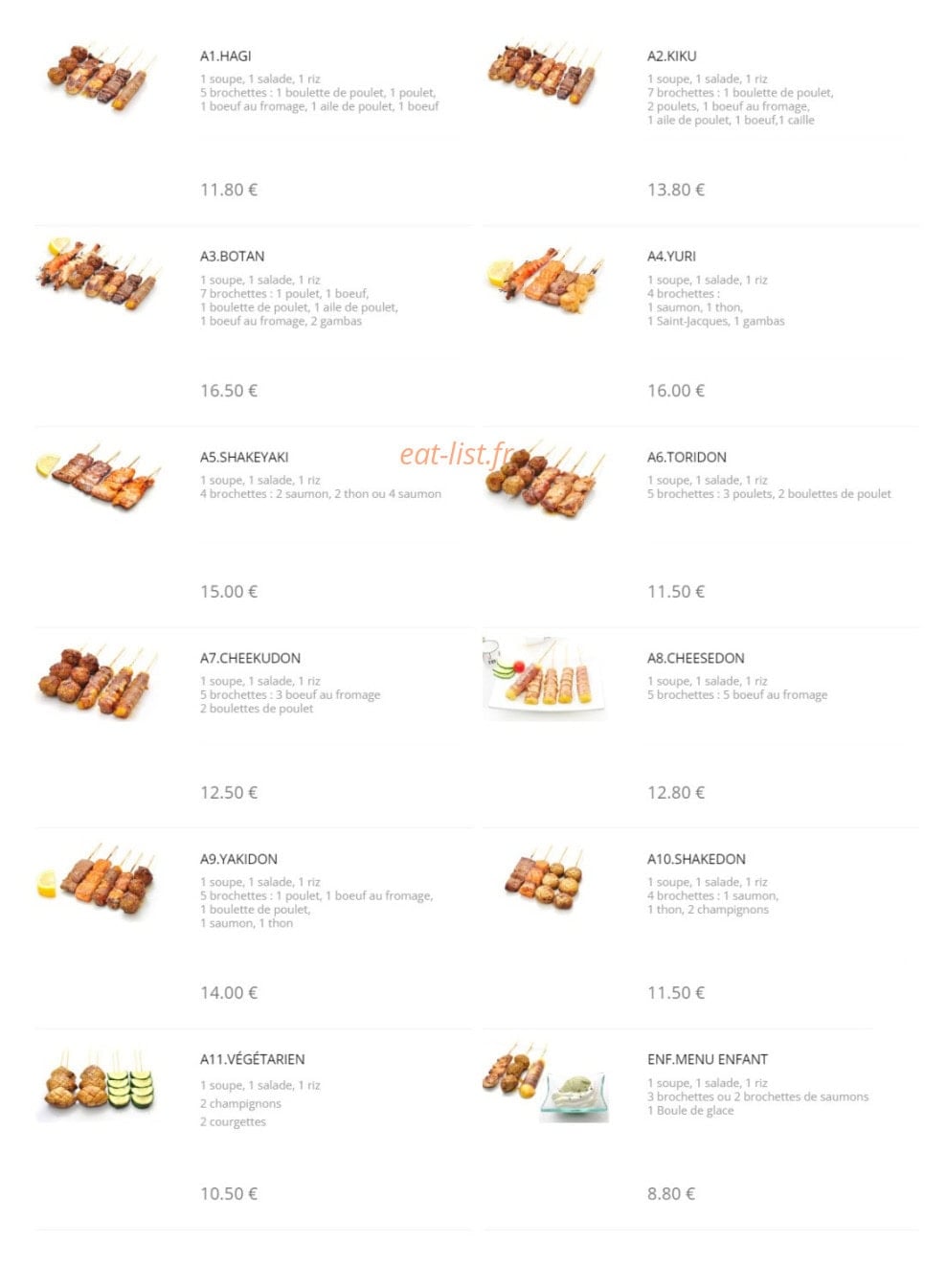 Japan Sakura — carte page 4