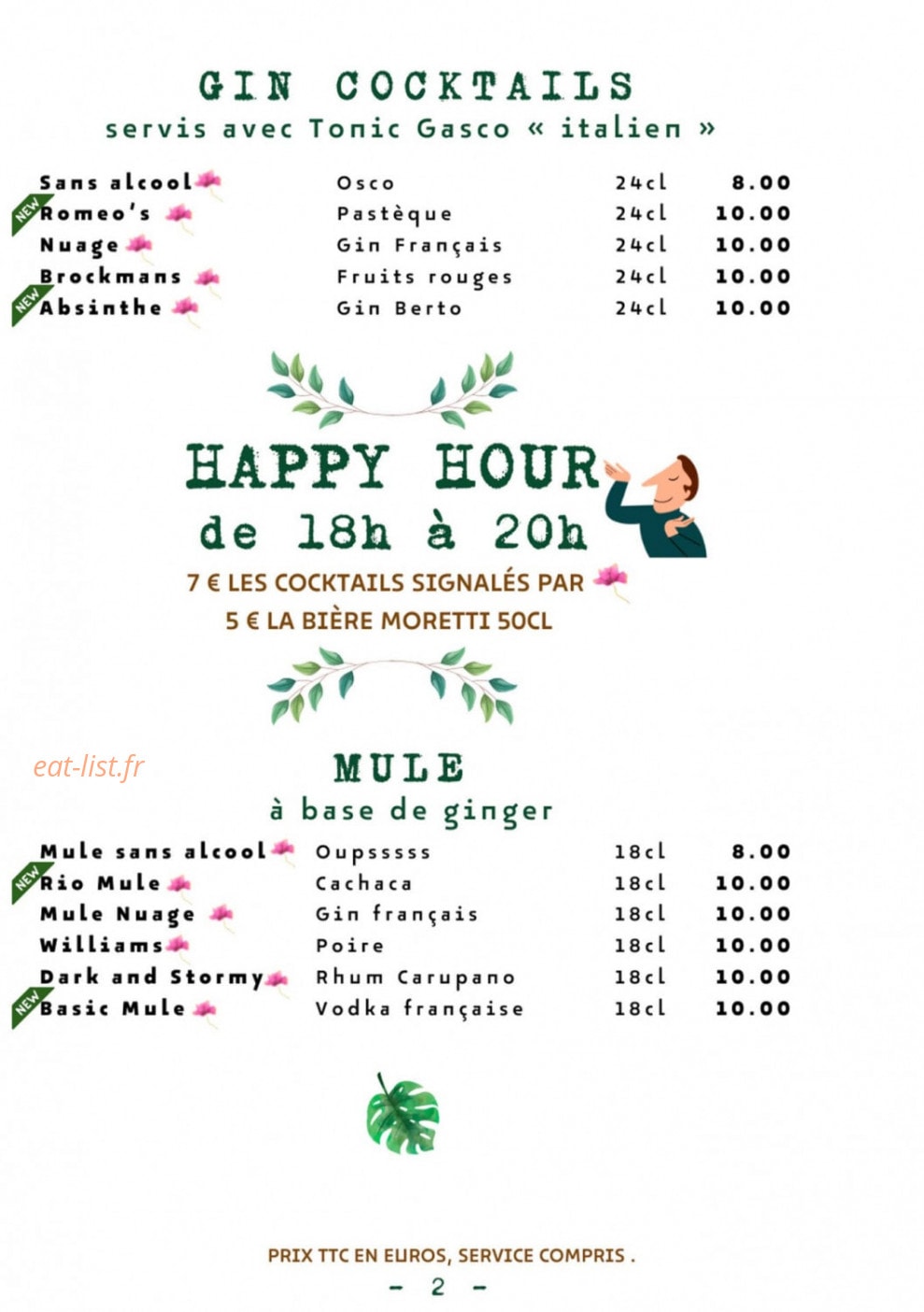 Caffe Moretti — carte page 4
