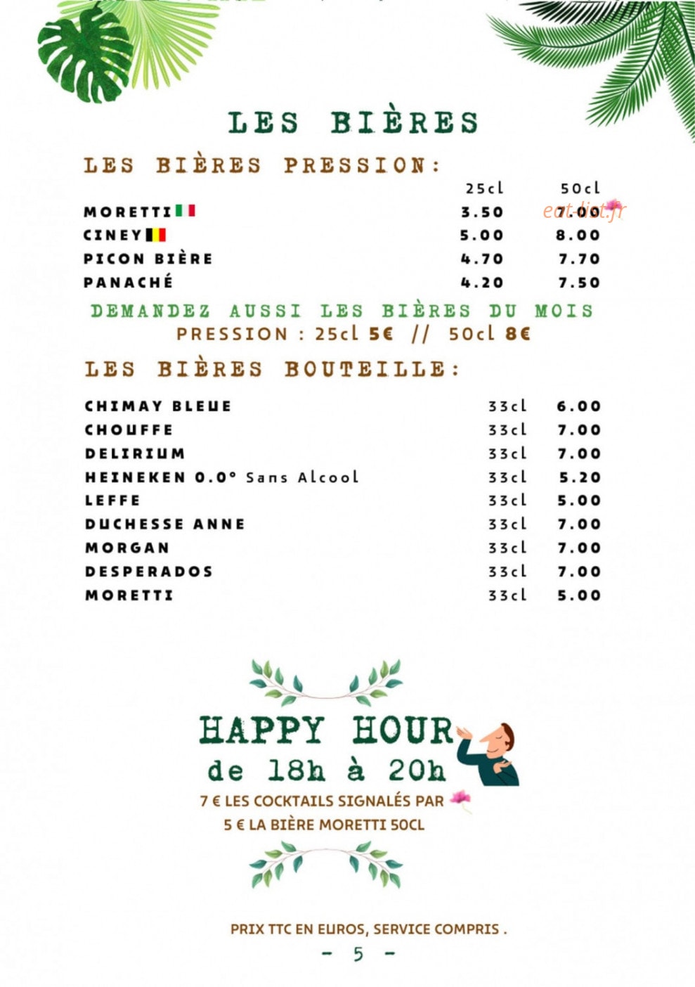 Caffe Moretti — carte page 8
