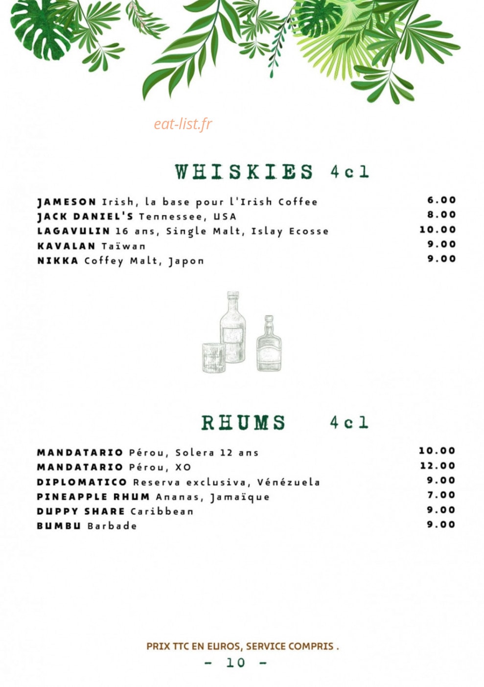 Caffe Moretti — carte page 9
