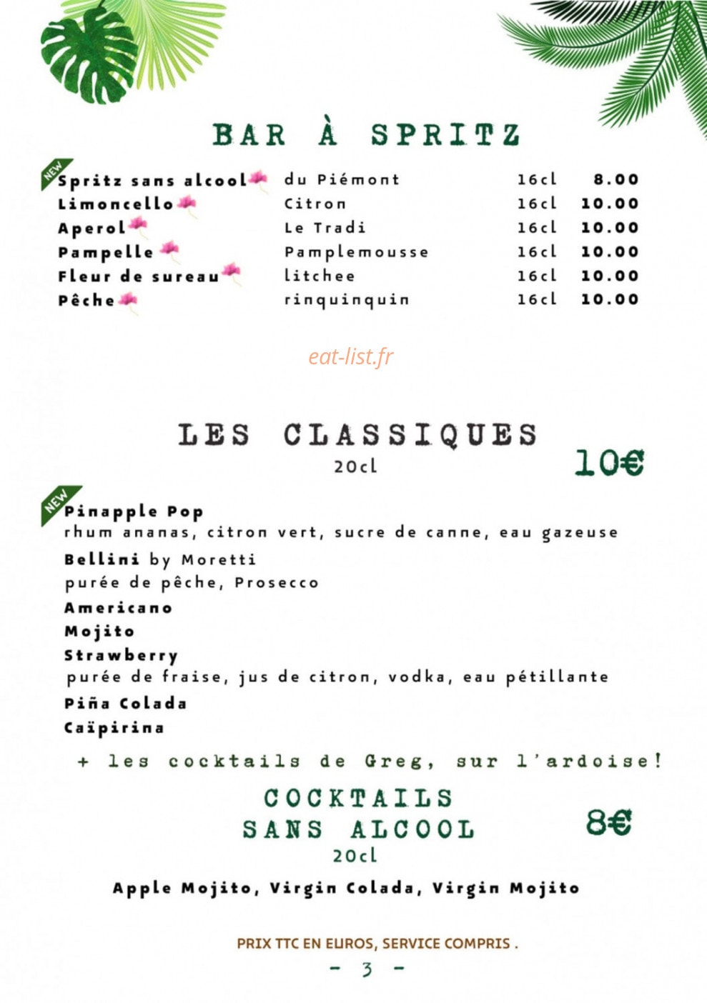 Caffe Moretti — carte page 7
