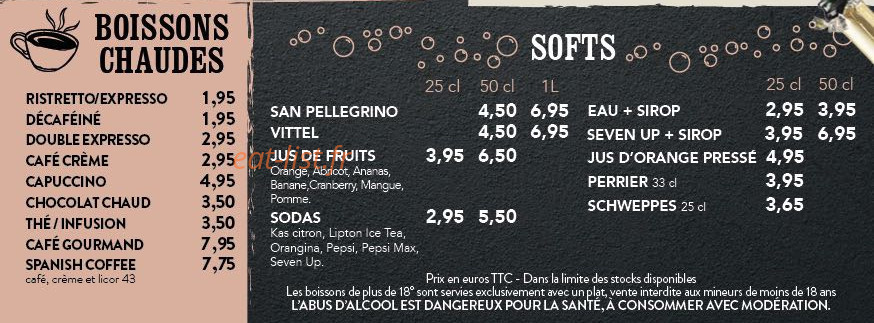 Cañas y Tapas — carte page 8