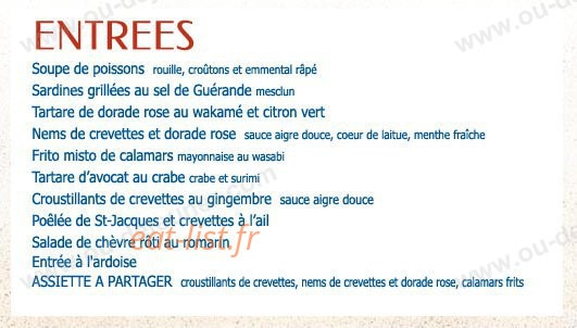La criée — carte page 3