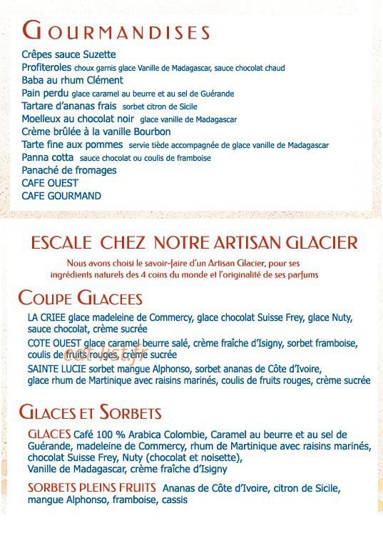 La criée — carte page 8