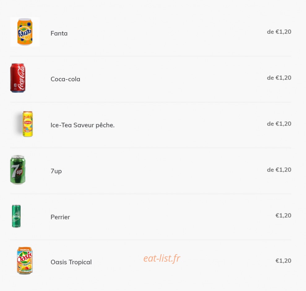 Le Bon App — carte page 7