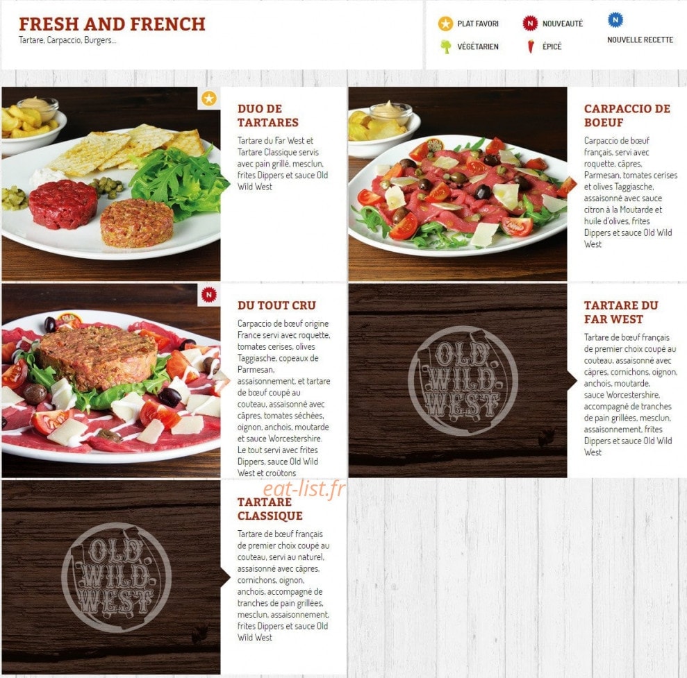 Old Wild West — carte page 2