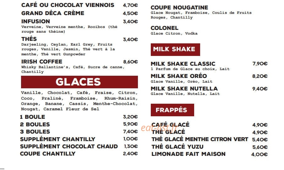 Tribeca — carte page 6