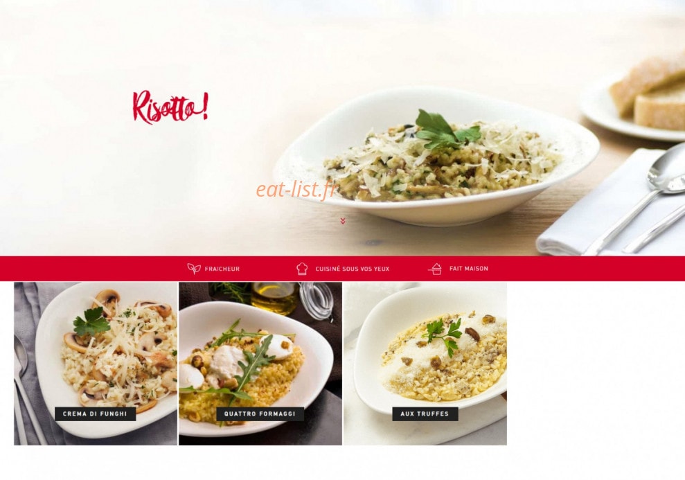 Vapiano — carte page 5