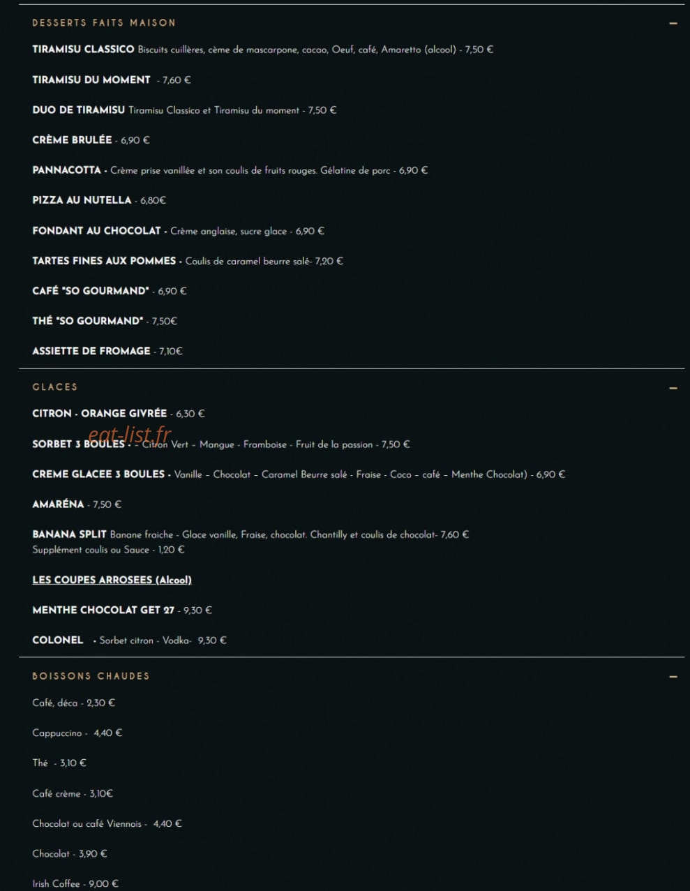 Le so — carte page 4